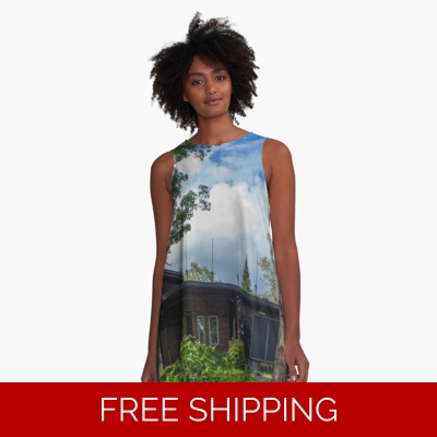 Le Studio A Line Dress Building August 2020